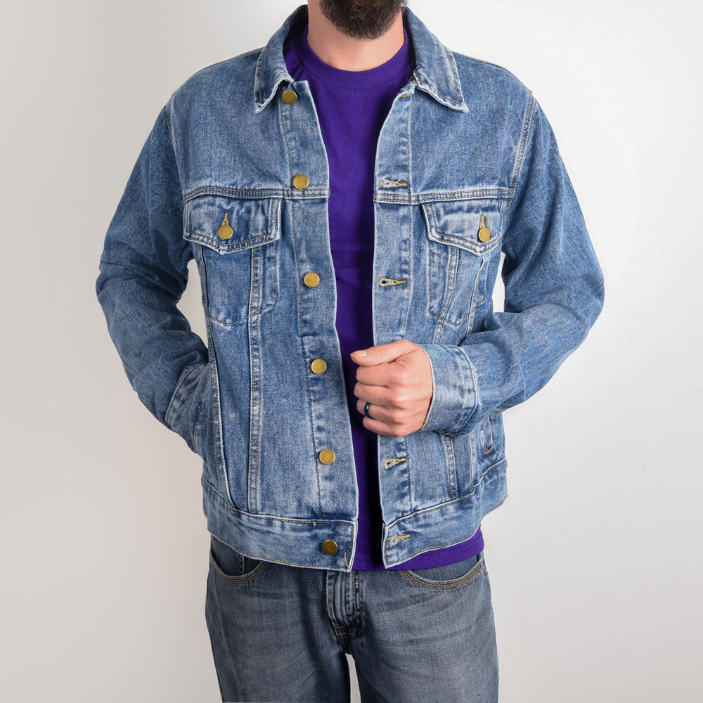 Veste en jean DTG pour homme.