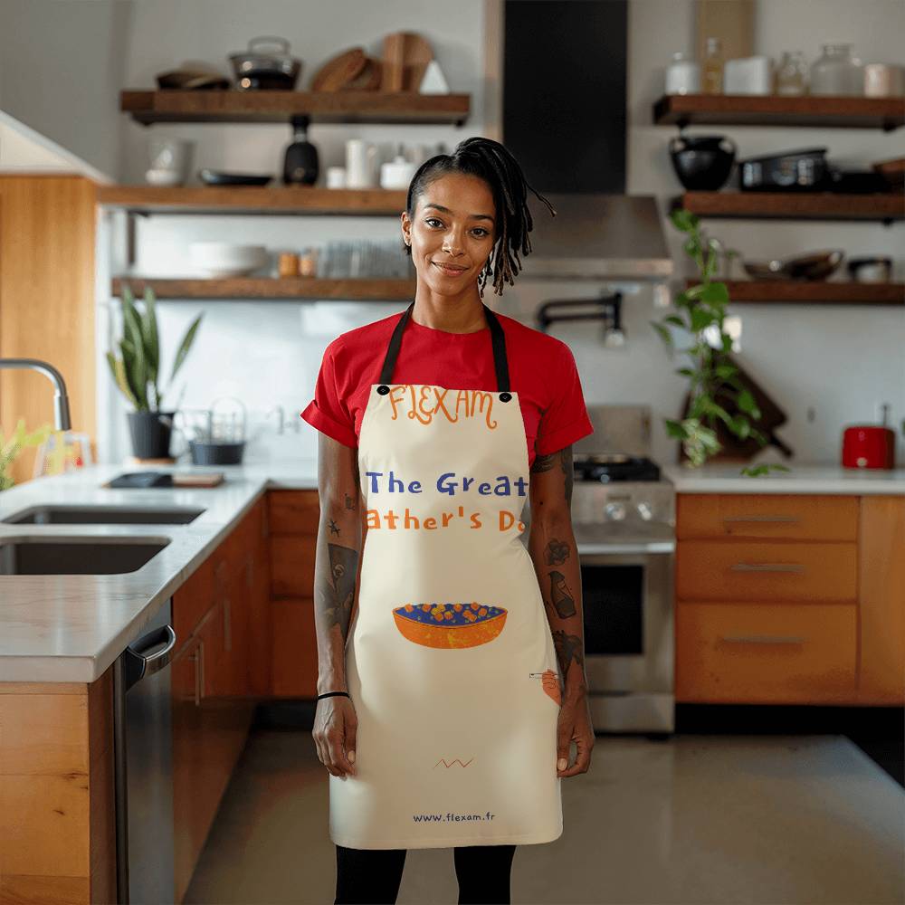 Tablier de cuisine.