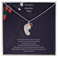 To my mom custom baby necklace -flexam
