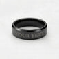 Gift Engraved Men's Ring To Husband's.