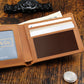Gift Engraved Leather Wallet Inner Section To Dad's.