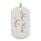 Gift Tag Dog Graphic Luxury To Dad's.