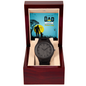 Gift Watch Wooden Luxury To Dad's.