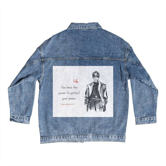 Veste en jean DTG pour homme.