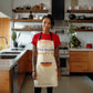 Tablier de cuisine.
