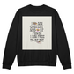Bella+ Canvas/ Unisexe ,Crewneck /Sweat-shirt Front-Print .