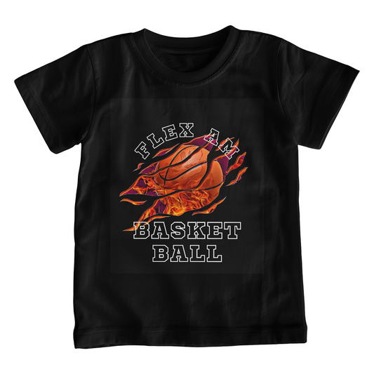 Petit T-Shirt Design Basket Ball Bella Canvas 3001Y Jeunesse.