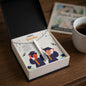 Gift Engraved 4-sided stick Necklace For Graduation.