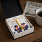 Gift Engraved 4-sided stick Necklace For Graduation.