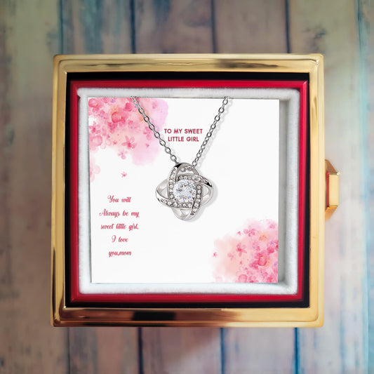 Gift Necklace Love Knot Luxury.
