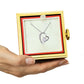 Gift Necklace Forever Love & Box Rotating Rose.