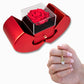 Gift Necklace Alluring Beauty & Box Red Heart Rose.